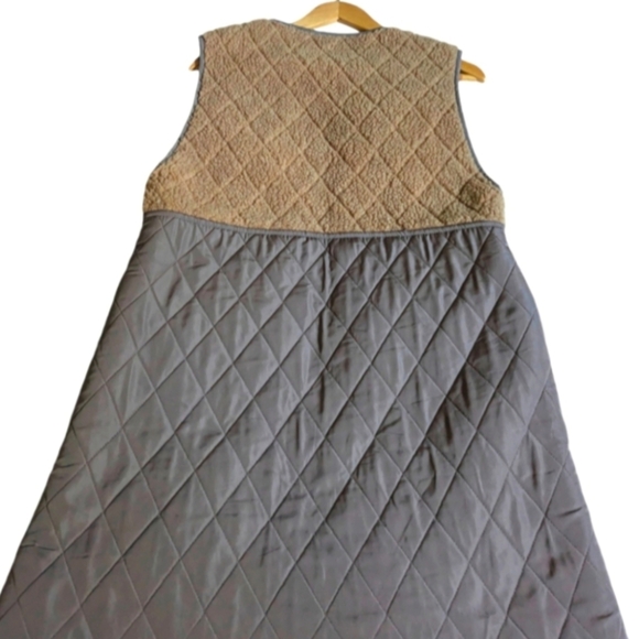 LAP quilted Sherpa vest - Picture 2 of 5